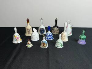 Assorted Porcelain Decorative Bells