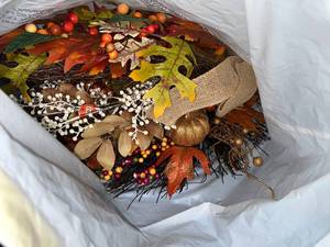 Fall Themed Wreaths and Decor