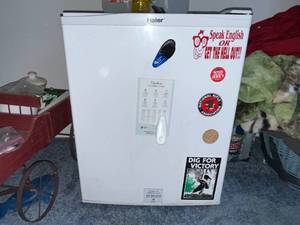 Haier Compact Refrigerator With Freezer - contents not included