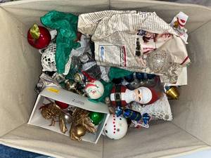 Mixed Christmas Ornament and Holiday Figurine Collection