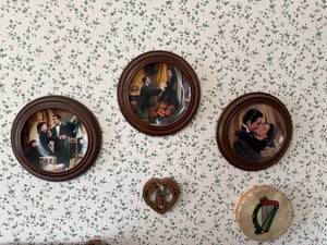 Gone With The Wind Plates - The Paris Hat, The Proposal, Marry Me, Scarlett