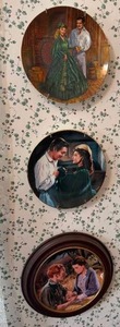 Scarlett and Ashley After the War - Gone With the Wind Golden Anniversary Plate by W.S. George