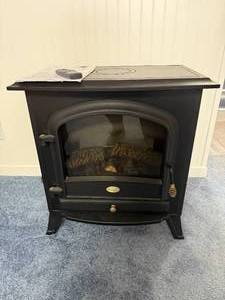 Dimplex Electric Stove - Freestanding Fireplace with Remote & Users Guide
