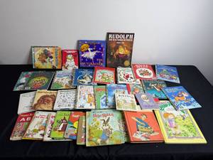 Beatrix Potter, Rudolph the Red-Nosed Reindeer & The Nutcracker - Vintage Little Golden Books