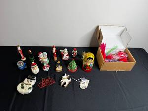 Assorted Christmas Figurines & Ornaments