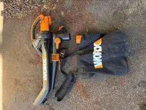 WORX Corded Leaf Blower with Carry Bag - 120V