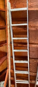 All American Ladder A3016-2 Aluminum Type III Household Duty Extension Ladder - 16 ft, 200 lb