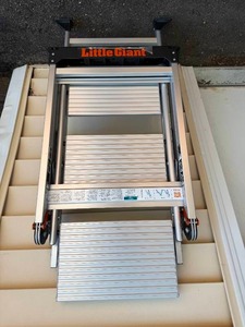 Little Giant Jumbo Step 3-Step Ladder Model 11903 - 375 LB Capacity