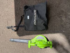Portland 3-in-1 Electric Blower Vacuum Mulcher with Carry Bag