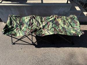 Camouflage Folding Camp Cot