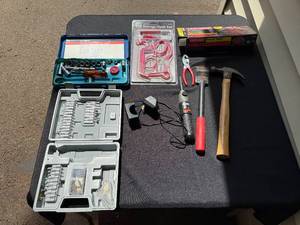 Craftsman, Black & Decker & Storage Hook Hand Tool Assortment