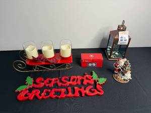 Christmas Decor Mixed Lot