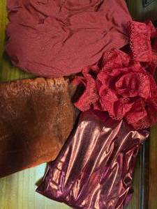 Red Ribbon, Red Different Types of Fabric