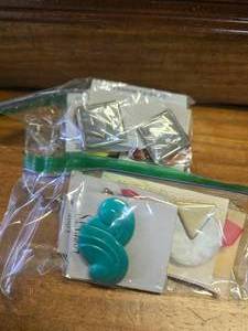 Baggie of Vintage Earrings