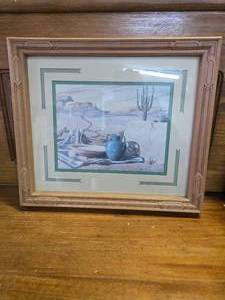 Home Interiors Southwestern Desert Wall Art Print