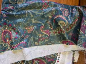 Beautiful Paisly Fabric, Not Sure of What Type