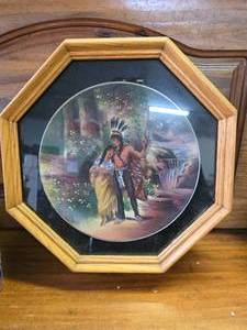 Hiawathas Wedding Journey Collector Plate