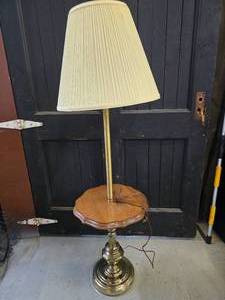 Floor Lamp With A Table. WORKS