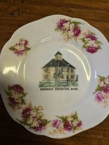 Brewster, MN Collector Plate