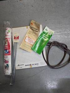 Craft Lot. Tracing Paper, Handles for Homemade Items, Board