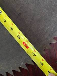 17 Saw Blade. It Is Sharp