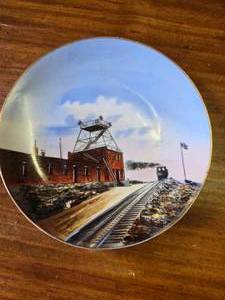 Pikes Peak Cog Railway Summit Depiction Plate
