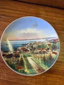 Plate of St, Ignace, MI
