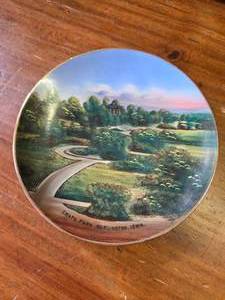 Crapo Park, Burlington, Iowa Plate