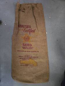 Vintage Seed Bags from Yellow Medicine County