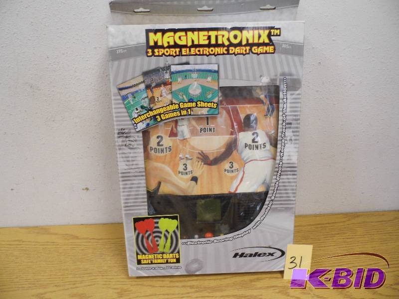 lot 31 image: Magnetic Dart Game