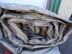 Large Tarp Good for Woodpile may have holes or rips