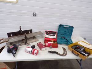 Tools Propane Torch, Drill, Saw, Mite Saw, Car booster
