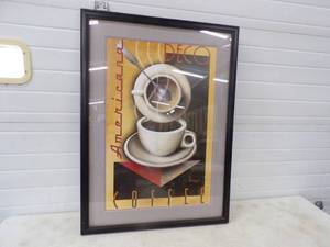 Coffee Framed Print Large