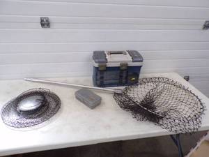 Tackle Box, Fish Net, Fish Basket