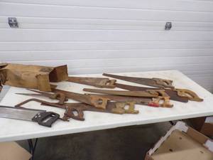 Lot of Vintage Hand Saws
