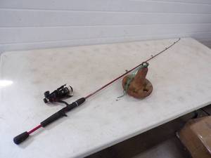Boat Anchor and Fishing pole with reel
