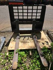 ACS Skid Steer Fork Attachment