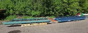 Misc. Lot of Pallet Racking Uprights