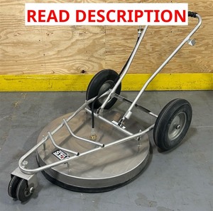 NorthStar Pressure Washer Surface Cleaner, 32in. Dia., 5000 PSI, 8 GPM #49436 Msrp $1,299.99