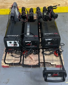 Jump StartersPower Packs Battery Chargers lot of 9 see description for details Msrp $2,189.91