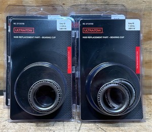 Ultra-Tow High-Performance Trailer Bearing Races, 2-Pk., 1-38in., L68149 #57124709 Msrp $55.96 lot of 4