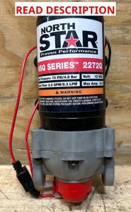 NorthStar NSQ Series 12V On-Demand Sprayer Diaphragm Pump with Quick-Connect Ports, 2.2 GPM #2682272 Msrp $119.99