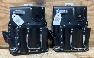 Leather Drywall Pouch Right Hand lot of 2