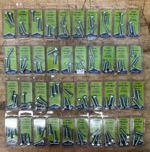 Needa Grade 5 Hex Head Screws lot of 40
