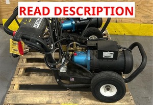 NorthStar Electric Cold Water Total StartStop Pressure Washer, 3000 PSI, 2.5 GPM, 230 Volts lot of 2 #1571103 Msrp $3,199.98