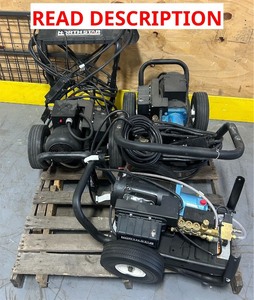 NorthStar Electric Cold Water Total StartStop Pressure Washer lot of 3