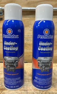 Permatex Under-Coating lot of 2