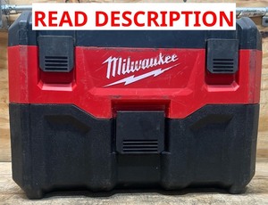 Milwaukee M18 Cordless WetDry Vacuum, Tool Only, Model# 0880-20 #332409 Msrp $159.00