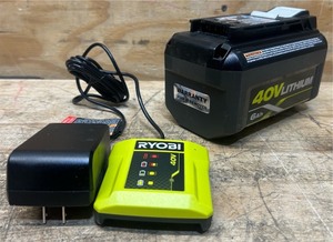 RYOBI OEM 40V LITHIUM BATTERY 6AH OP40605VNM