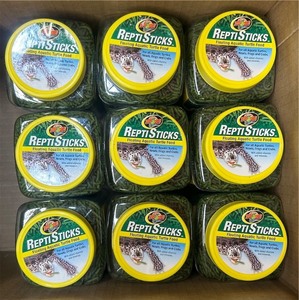 ReptiSticks Tuetle Food lot of 9